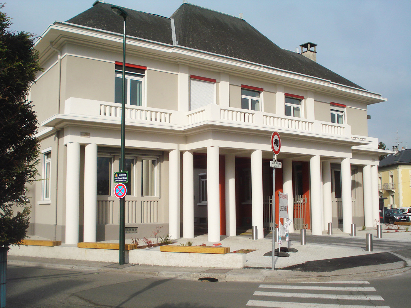 Rénovation de l’entrée principale de l’Hôpital d’Aix-les-Bains